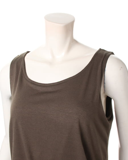 INGNI（イング） 裾シアーマキシ／ワンピースA ｶｰｷ