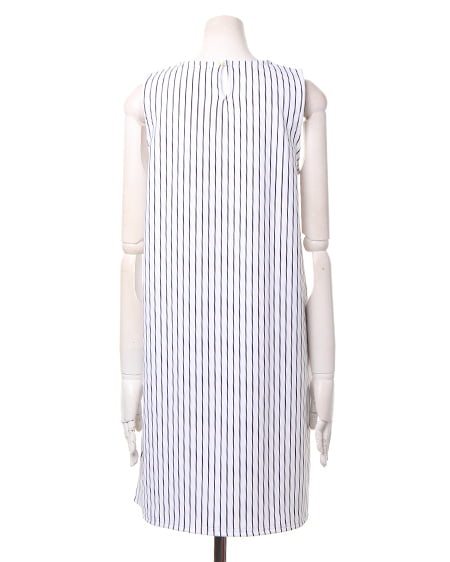 INGNI（イング） ノースリAライン／ワンピース ｵﾌﾎﾜｲﾄ/ｸﾛ