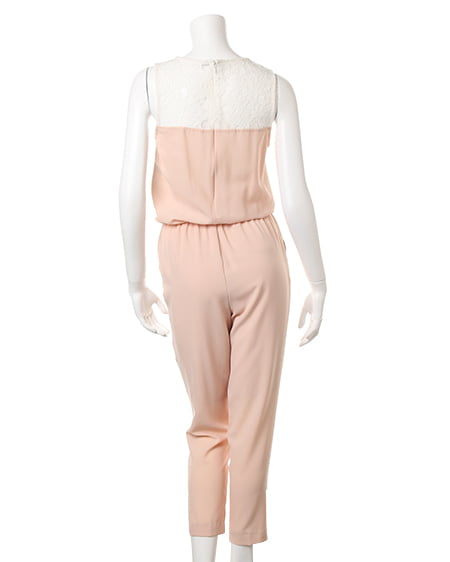 INGNI（イング） レース切替JZ／コンビネゾン ﾋﾟﾝｸﾍﾞｰｼﾞｭ