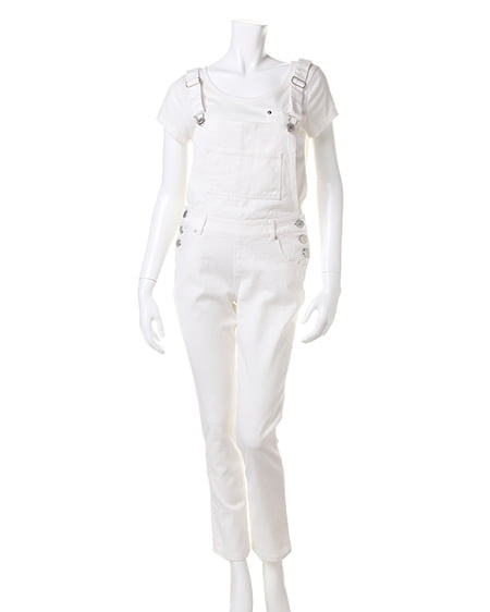 INGNI(イング) デニム／オールインワン オフホワイト