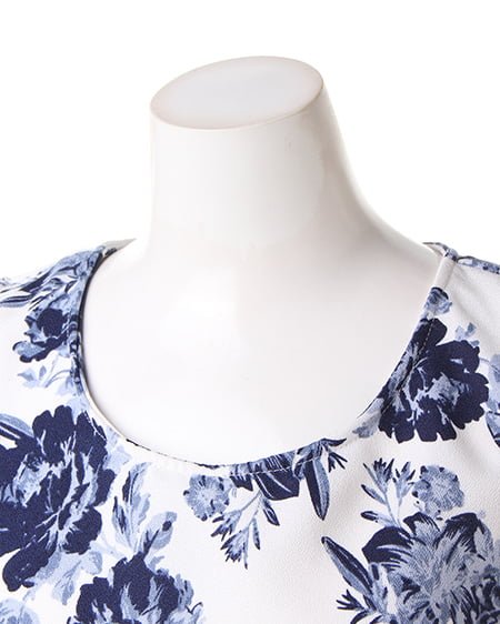 INGNI（イング） 花柄F＆F／ワンピース ｵﾌﾎﾜｲﾄ