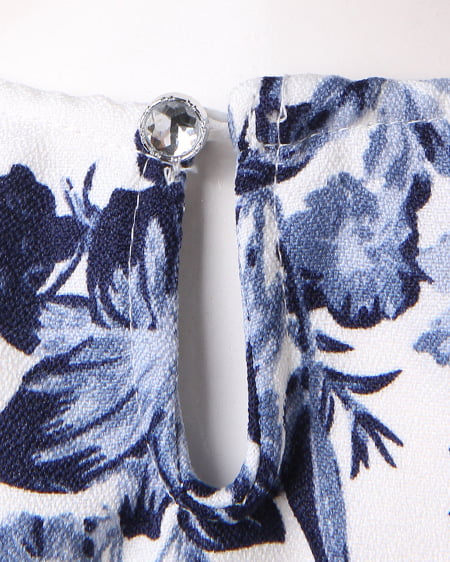 INGNI（イング） 花柄F＆F／ワンピース ｵﾌﾎﾜｲﾄ