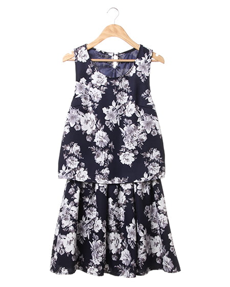 INGNI(イング) 花柄F＆F／ワンピース ｺﾝ