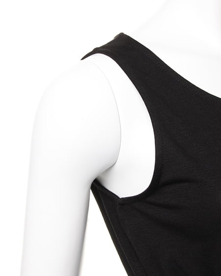 INGNI（イング） ウエストドロストマキシ／ワンピース ｸﾛ