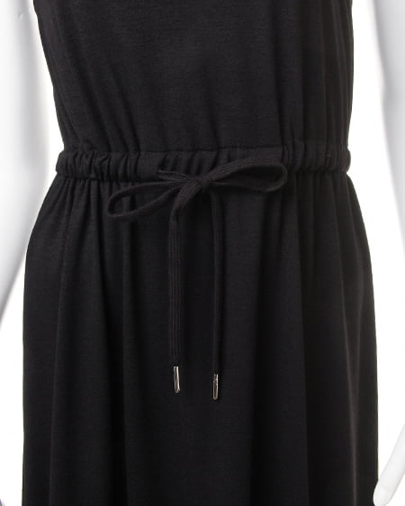 INGNI（イング） ウエストドロストマキシ／ワンピース ｸﾛ