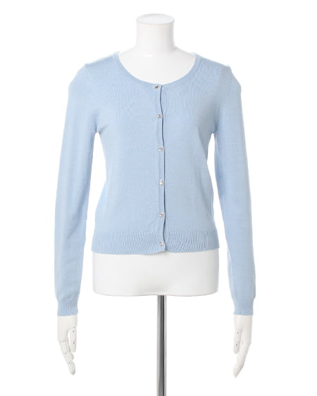 INGNI(イング) コンパクトカーディガンA サックス