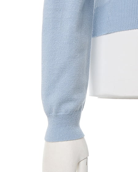 INGNI(イング) コンパクトカーディガンA サックス