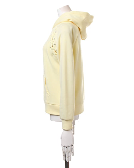 INGNI（イング） UV加工レースUP／パーカー ｲｴﾛｰ