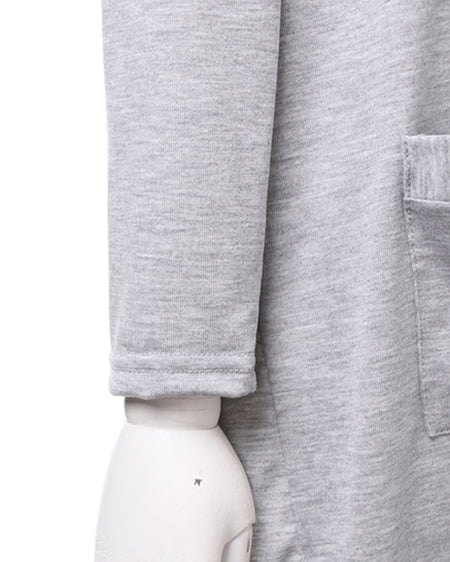 INGNI（イング） エアリーロング／トッパー ｸﾞﾚｰ/ﾓｸ