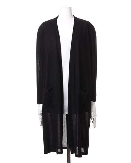 INGNI（イング） エアリーロング／トッパー ｸﾛ