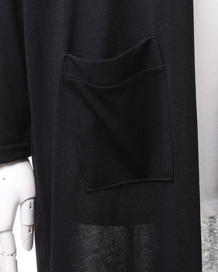 INGNI（イング） エアリーロング／トッパー ｸﾛ