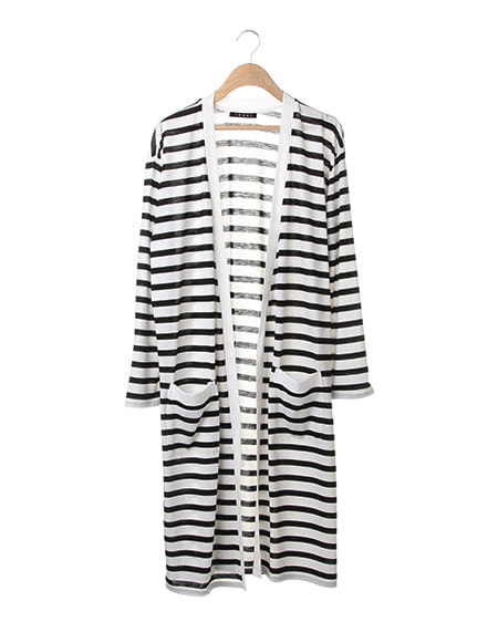 INGNI(イング) エアリーロング／トッパー ﾎﾞｰﾀﾞｰ