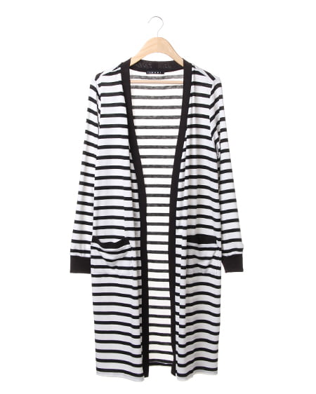 INGNI(イング) ロング／トッパーB ﾎﾞｰﾀﾞｰ