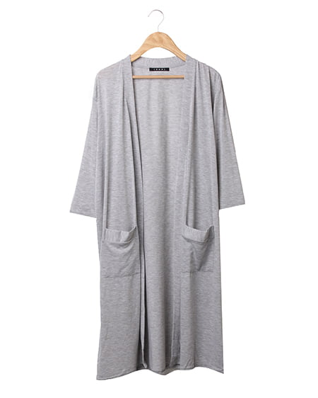 INGNI(イング) エアリーロング／トッパー7分 ｸﾞﾚｰ/ﾓｸ