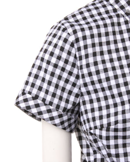 INGNI（イング） 前結びSH＋フレアSK／SET ｸﾛ/ｷﾞﾝｶﾞﾑ