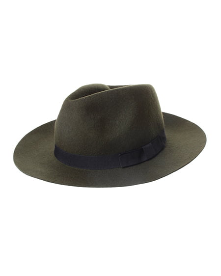 INGNI（イング） フェルト中折れ帽 ｶｰｷ