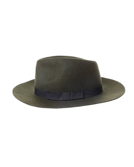 INGNI（イング） フェルト中折れ帽 ｶｰｷ