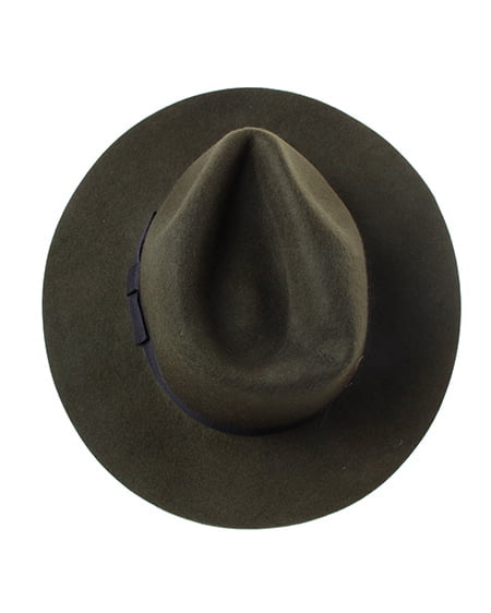 INGNI（イング） フェルト中折れ帽 ｶｰｷ