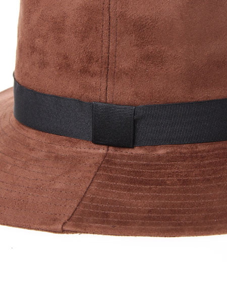 INGNI（イング） スエード中折れ／帽 ﾌﾞﾗｳﾝ