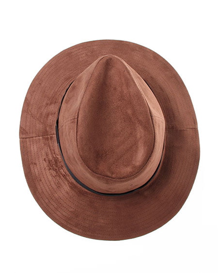 INGNI（イング） スエード中折れ／帽 ﾌﾞﾗｳﾝ