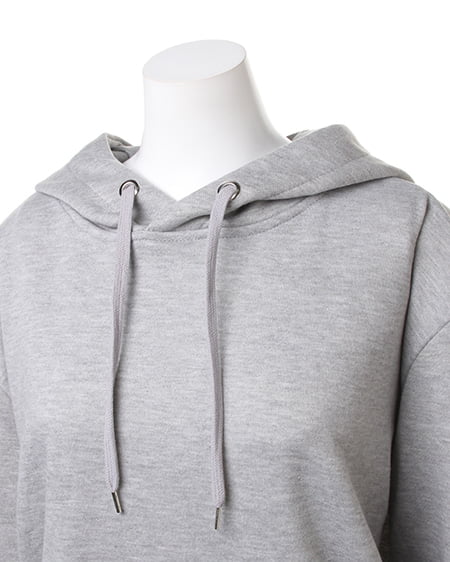 INGNI（イング） 裾レイヤーパーカー／チュニック ｸﾞﾚｰ