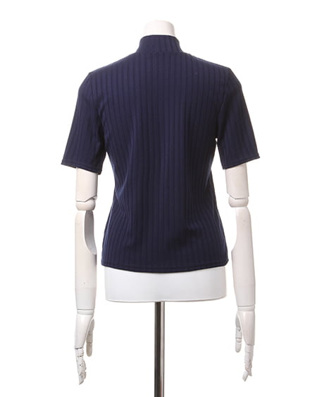 INGNI（イング） ワイドリブH／N装飾付／半袖Tシャツ ｺﾝ