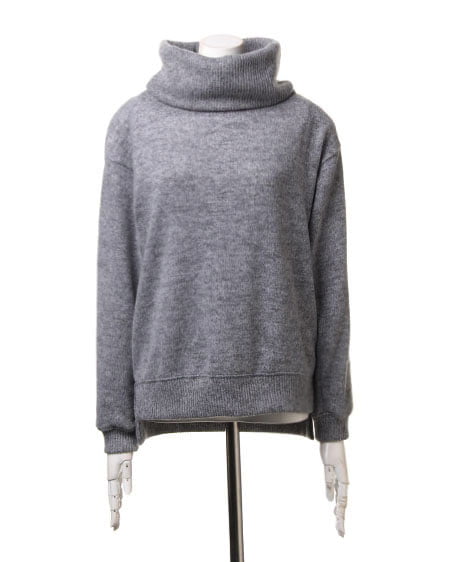 INGNI（イング） ミル起毛オフタートルイレギュラー／TOPS ｸﾞﾚｰ