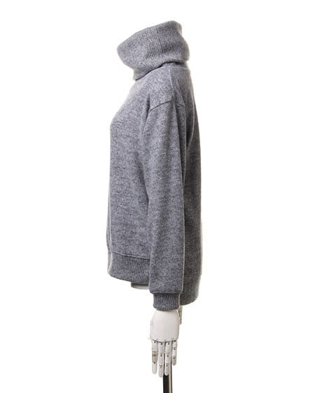 INGNI（イング） ミル起毛オフタートルイレギュラー／TOPS ｸﾞﾚｰ