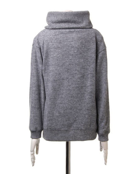 INGNI（イング） ミル起毛オフタートルイレギュラー／TOPS ｸﾞﾚｰ