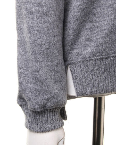 INGNI（イング） ミル起毛オフタートルイレギュラー／TOPS ｸﾞﾚｰ