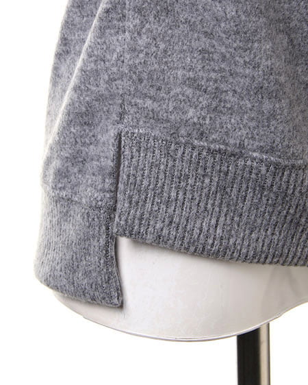 INGNI（イング） ミル起毛オフタートルイレギュラー／TOPS ｸﾞﾚｰ