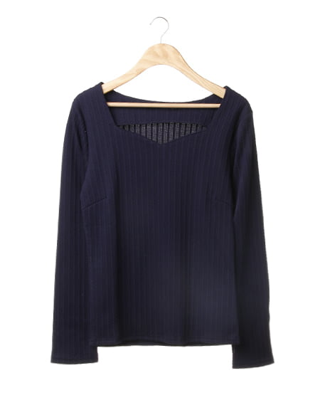 INGNI(イング) ケーブルハートネック／ロンTシャツ ｺﾝ