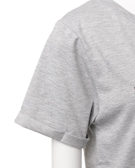 INGNI（イング） ポケット付ロゴ／Tシャツ ｸﾞﾚｰ