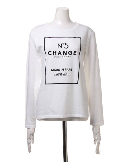 INGNI（イング） NEW No／ロンTシャツA ｵﾌﾎﾜｲﾄ