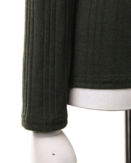 INGNI（イング） 変則テレコ長袖／TOPS ｶｰｷ