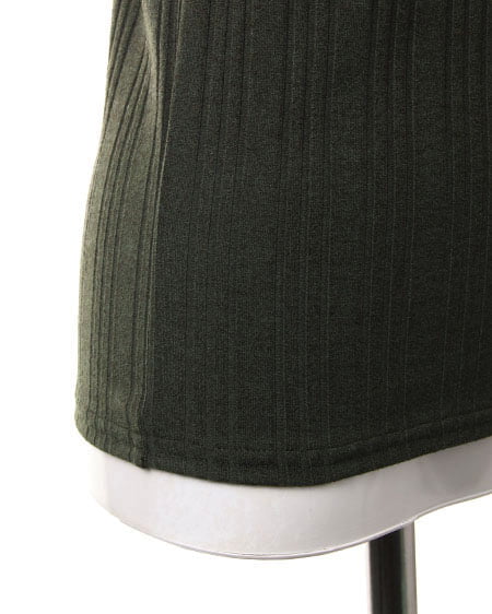 INGNI（イング） 変則テレコ長袖／TOPS ｶｰｷ