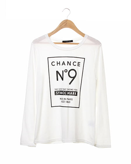 No9ロゴ／ロンTシャツ