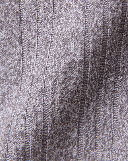 INGNI（イング） ランダムテレコハートネック／トップス ｸﾞﾚｰ