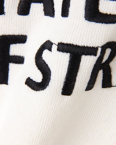 INGNI（イング） 裏起毛ロゴ／パーカー ｵﾌﾎﾜｲﾄ