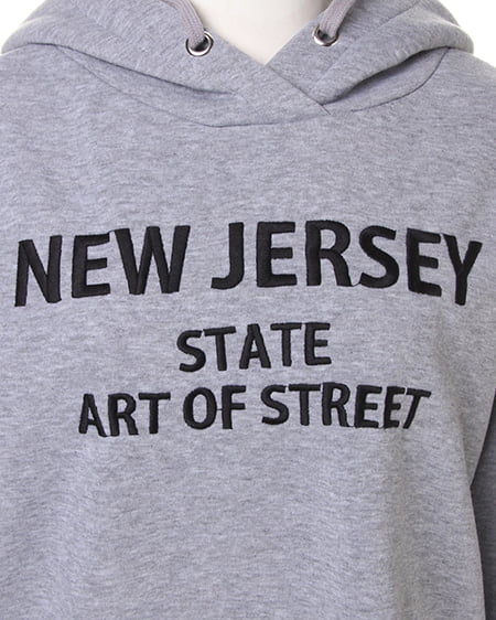 INGNI（イング） 裏起毛ロゴ／パーカー ｸﾞﾚｰ