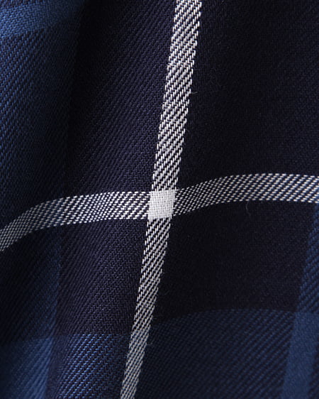 INGNI（イング） チェック柄／シャツC ｺﾝ/ﾌﾞﾙｰ