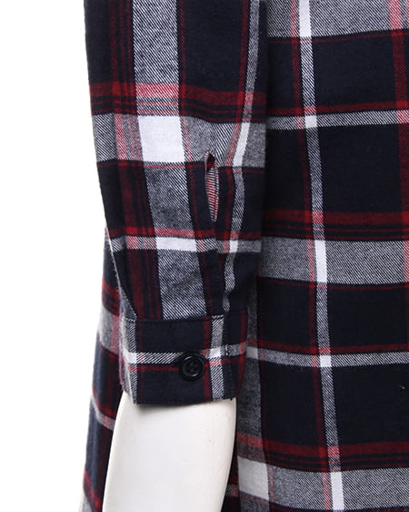 INGNI（イング） チェック柄ロング／シャツE ｺﾝ/A