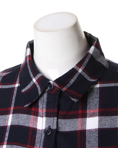 INGNI（イング） チェック柄ロング／シャツE ｺﾝ/A
