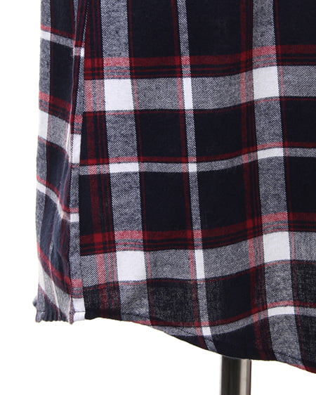 INGNI（イング） チェック柄ロング／シャツE ｺﾝ/A