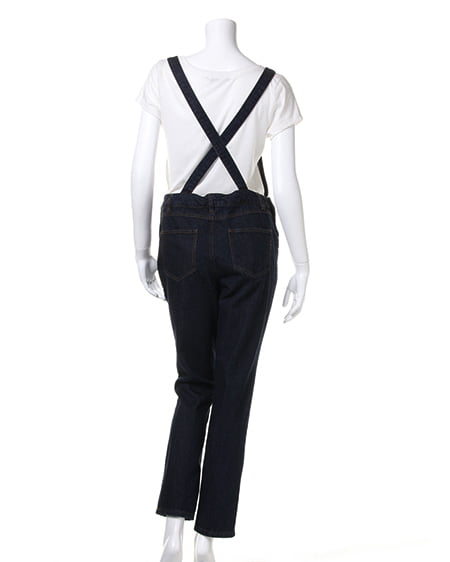 INGNI(イング) デニム/サロペット インディゴ