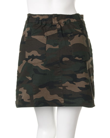 INGNI（イング） 前ボタン台形／スカートA ﾒｲｻｲ