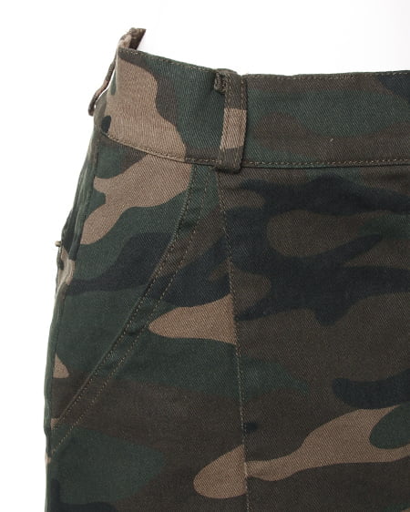 INGNI（イング） 前ボタン台形／スカートA ﾒｲｻｲ