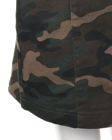 INGNI（イング） 前ボタン台形／スカートA ﾒｲｻｲ