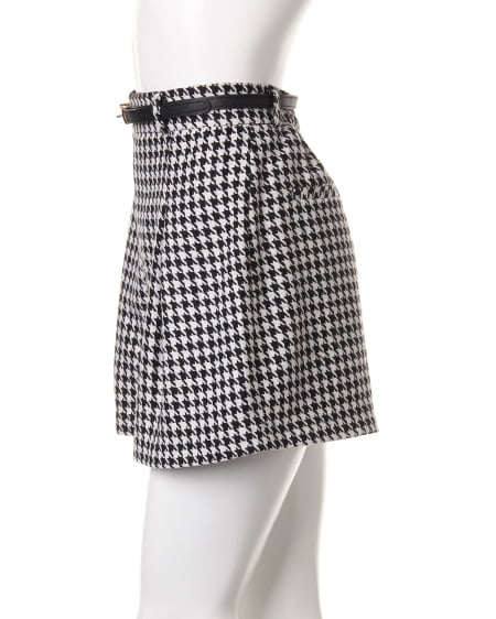 INGNI（イング） ツィードキュロット／パンツ ｵﾌﾎﾜｲﾄ/ｸﾛ