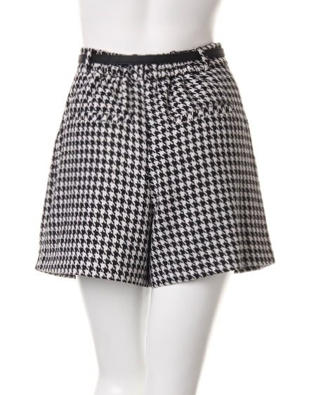 INGNI（イング） ツィードキュロット／パンツ ｵﾌﾎﾜｲﾄ/ｸﾛ